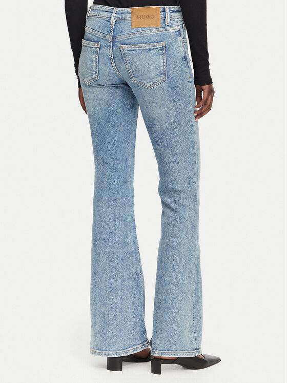 HUGO HUGO Farmer Gelissa 50568888 Kék Bootcut Fit