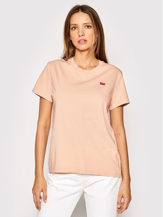 T-shirt Perfect Tee 39185-0144 Rosa Regular Fit