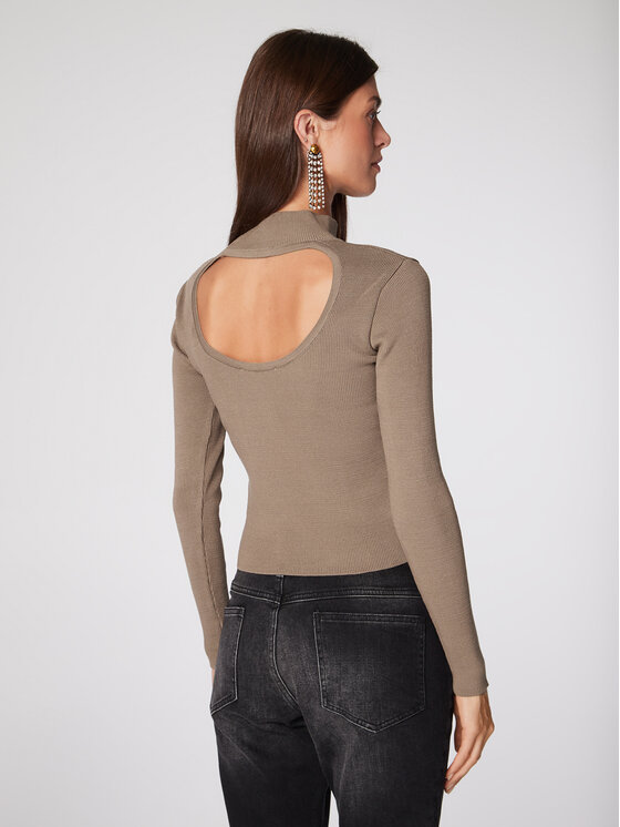 Maglione Lulu Beige Slim Fit