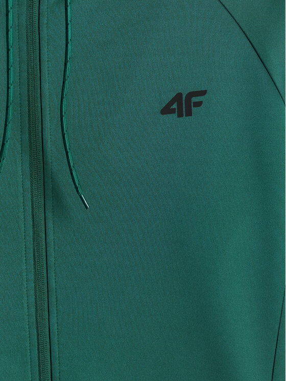 4F 4F Bluza TRAINING CLUB Zielony Regular Fit