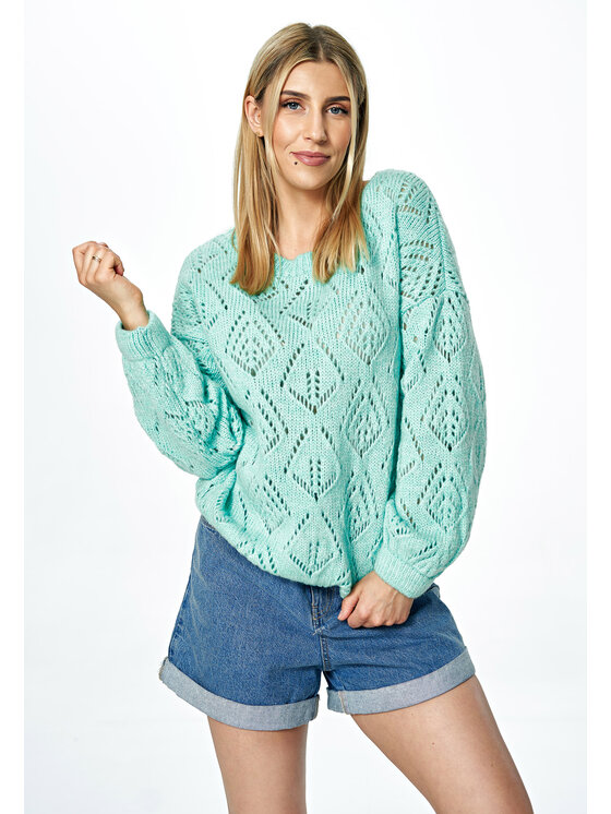 FIGL FIGLFIGL Maglione M887 Verde Oversize