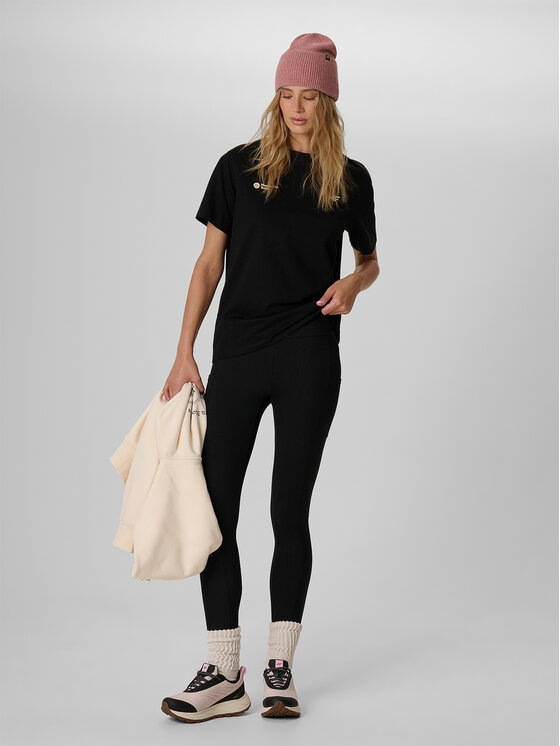 4F 4F T-Shirt OUTLAND Černá Loose Fit