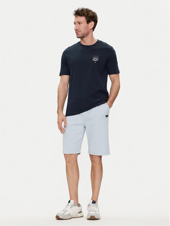 Aeronautica Militare Aeronautica Militare T-shirt 241TS2062J592 Blu scuro Regular Fit
