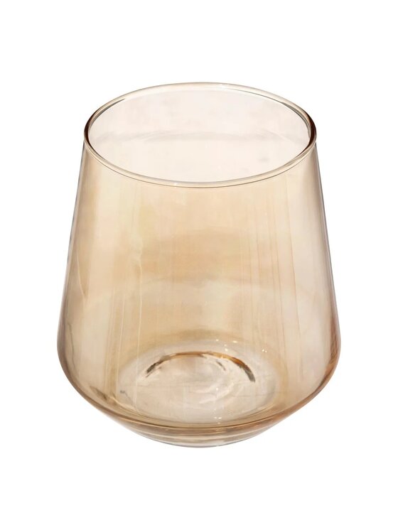 MIAhome MIAhome Komplet szklanek 6 szt. bursztynowych Olga 450 ml Kolorowy