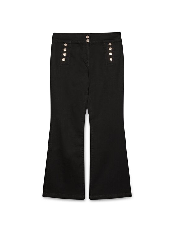 Fiorella Rubino Fiorella Rubino Jeans P437T005122N033 Nero Flare Fit