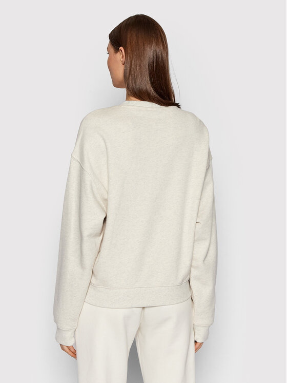 Felpa Classics Small Logo H49262 Beige Oversize