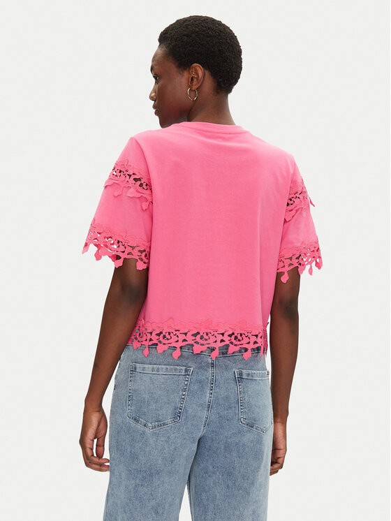 Morgan Morgan T-krekls 251-DFUTUR M Rozā Regular Fit