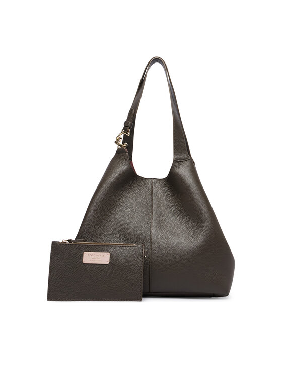Coccinelle Ročna torba SHA Coccinelle C-Easy E1 SHA 11 01 01 Khaki