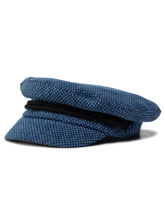 Tommy Hilfiger Tommy Hilfiger Czapka z daszkiem Baker Boy Tweed Hat AW0AW07891 Niebieski