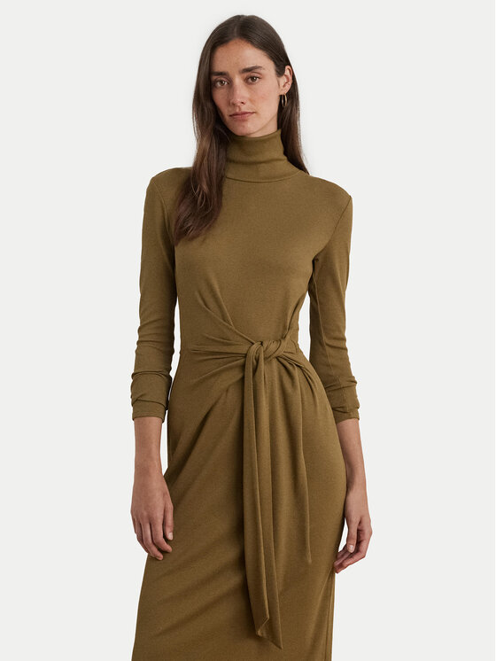 LAUREN RALPH LAUREN LAUREN RALPH LAUREN Vestito da giorno 250918980005 Marrone Slim Fit