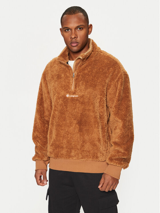 Champion Felpa 220285 Marrone Standard Fit Modivo