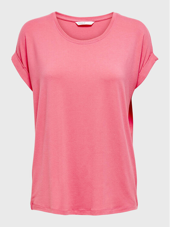 ONLY ONLY T-Shirt 15106662 Różowy Regular Fit