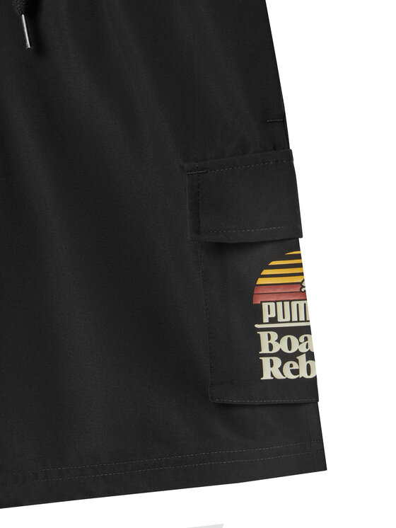 Puma Puma Sportshorts MID90S Cargo 685154 Schwarz Regular Fit