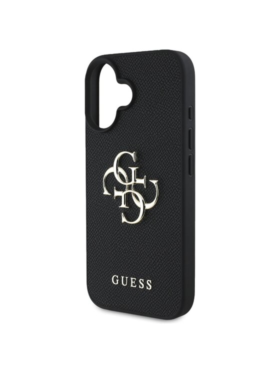 Guess Guess Etui na telefon Apple iPhone 16 Czarny