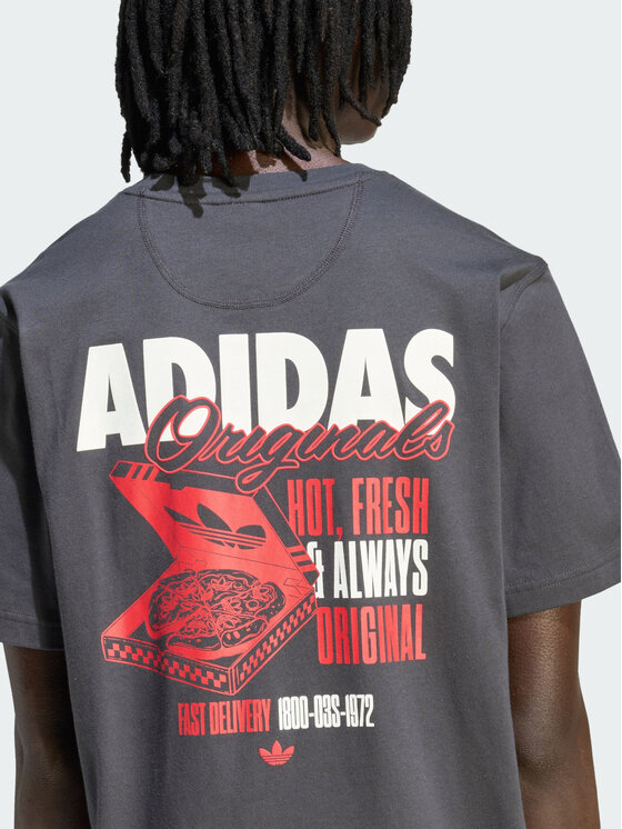 adidas adidas T-Shirt 158344 Szary Oversize