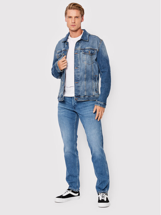 Wrangler Wrangler Teksad Greensboro W15QJX21Y 112322662 Sinine Regular Fit