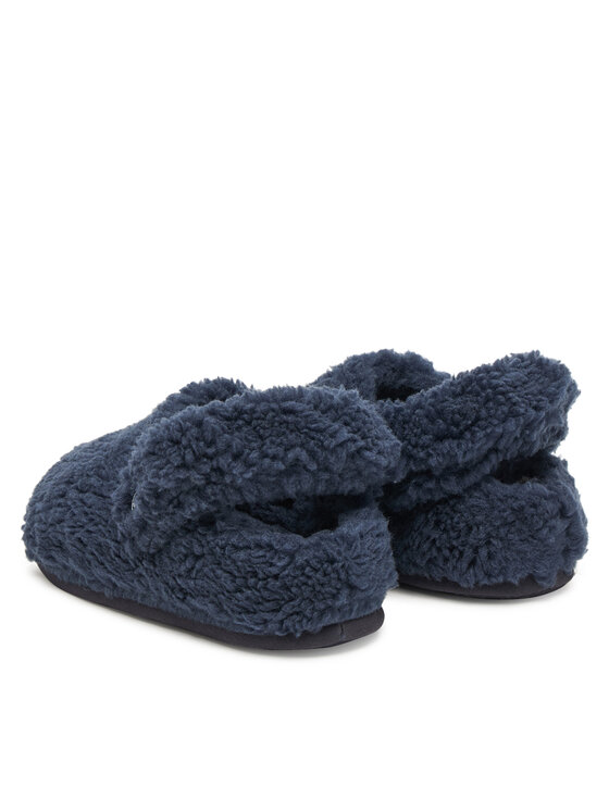 Crocs Crocs Papuče Toddler Classic Cozzzy Slipper 210857 Tmavomodrá