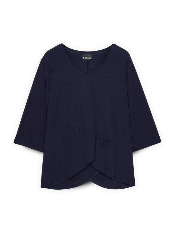 Fiorella Rubino Fiorella Rubino Blusa G015E000355N034 Blu Regular Fit