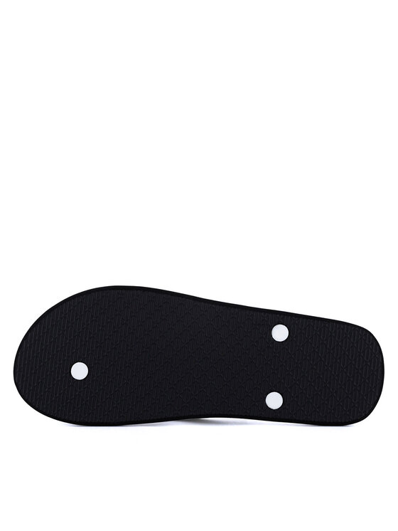 Kappa Kappa Žabky 371D2SW BLACK - WHITE Barevná