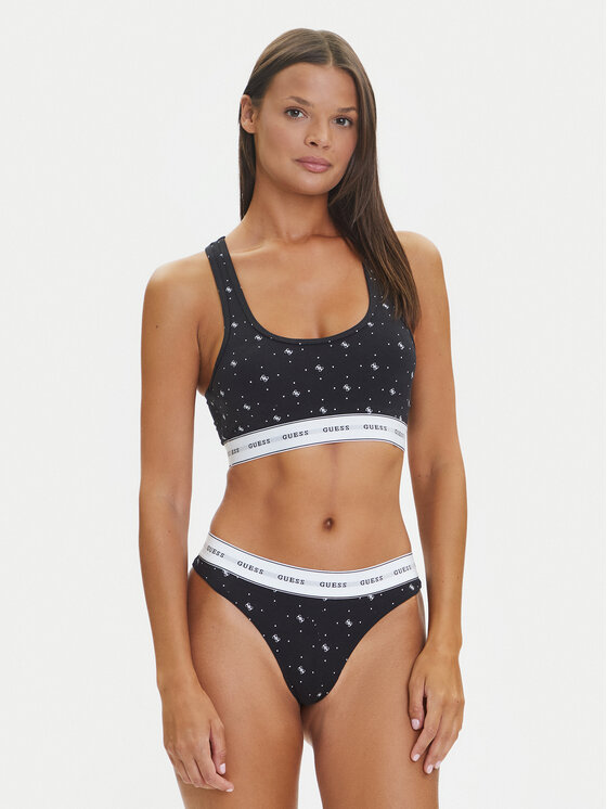 Guess Guess Reggiseno top O97C01 KBOE1 Nero