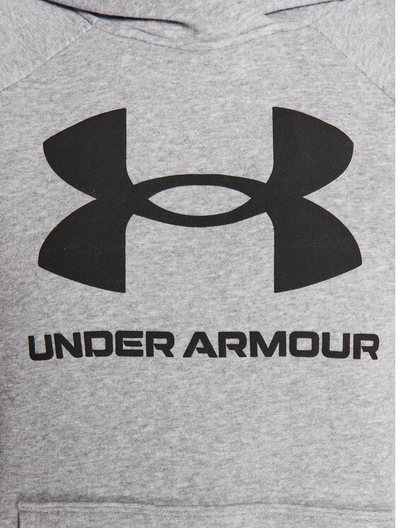 Under Armour Under Armour Bluza Ua Rival Fleece Logo 1356318 Szary Loose Fit
