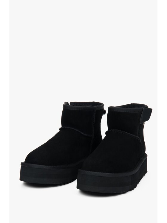 Estro Estro Μπότες Χιονιού ER00117595 Μαύρο