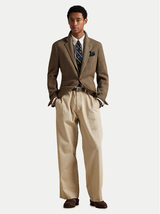 Polo Ralph Lauren Polo Ralph Lauren Koszula 710953704007 Beżowy Custom Fit