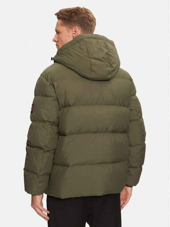 Tommy Jeans Tommy Jeans Giubbotto piumino Essential DM0DM19786 Verde Regular Fit