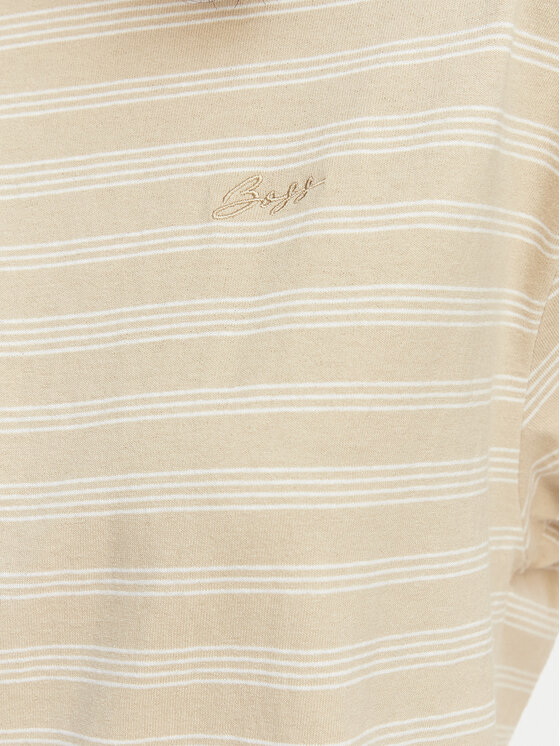 BOSS BOSS T-krekls Eregular 50562504 Gaiši bēša Regular Fit