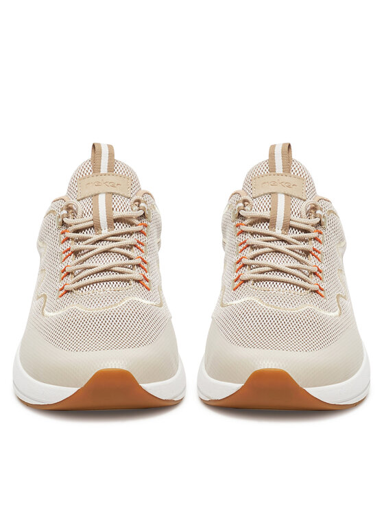Rieker Rieker Sneakersy N8504-60 Beżowy