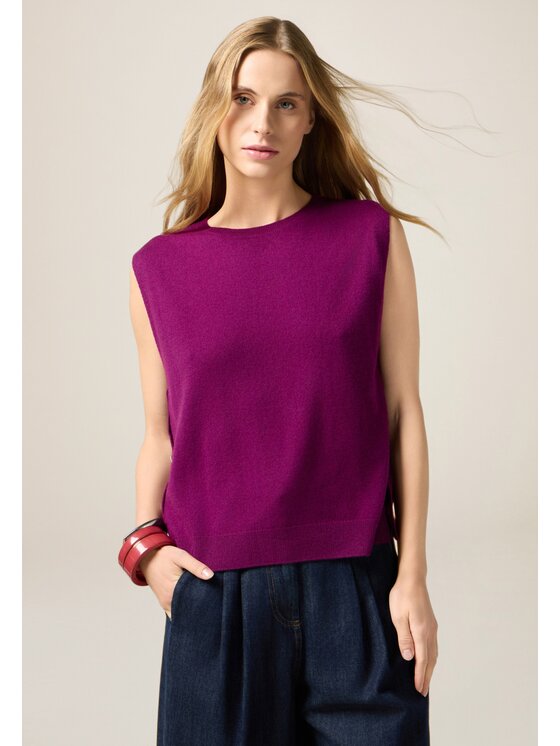 Oltre Oltre Cardigan M355J005095N009 Viola Baggy Fit