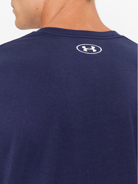 Under Armour Under Armour T-shirt Ua Abc Camo Boxed Logo Ss 1361673 Blu scuro Loose Fit