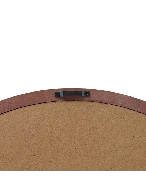 MIAhome MIAhome Lustro okrągłe Austin 50 cm Czerwony