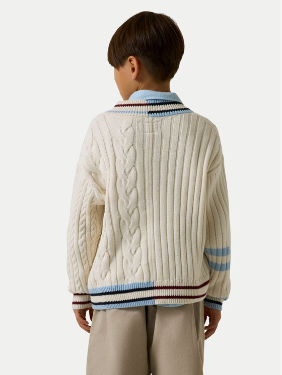 Guess Guess Sweater L6YR14 Z0892 Krém Regular Fit