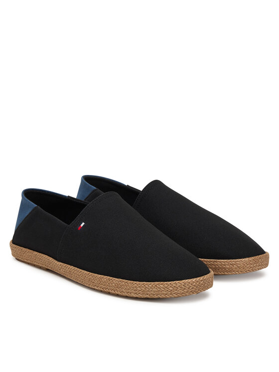 Tommy Hilfiger Tommy Hilfiger Espadrilky Core FM0FM05792 Čierna
