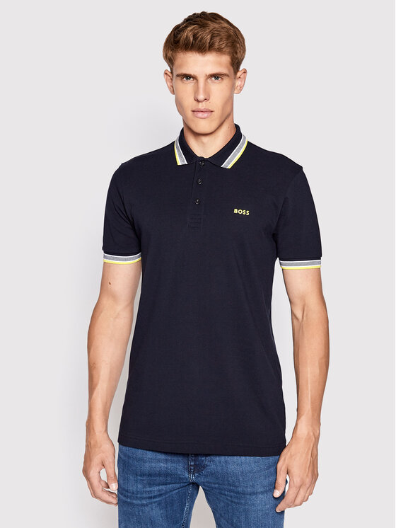Polo Paddy 50468983 Blu scuro Regular Fit