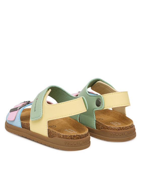 Tommy Hilfiger Tommy Hilfiger Sandały T3A2-34307-0326 M Kolorowy