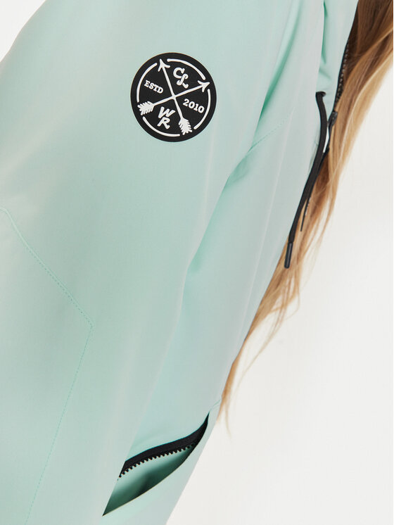 Colourwear Colourwear Geacă de schi 7010319 Verde Regular Fit