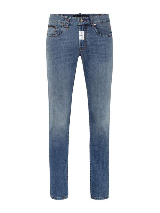 PHILIPP PLEIN PHILIPP PLEIN Jeansy 1679 Světle modrá Slim Fit