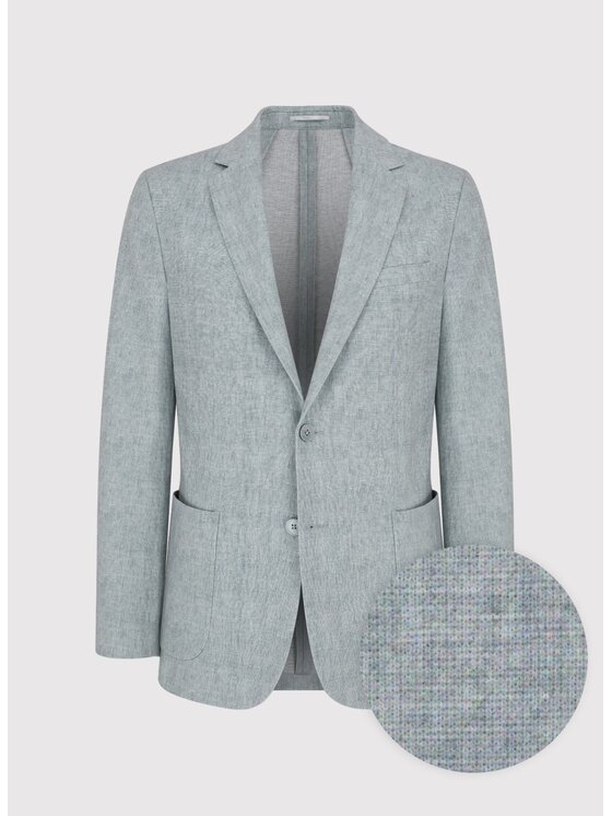 Pako Lorente Pako Lorente Marynarka P24WF-3X-026 Szary Slim Fit