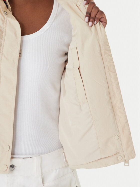 Tommy Jeans Tommy Jeans Pārejas jaka Essential DW0DW20439 Bēšs Regular Fit