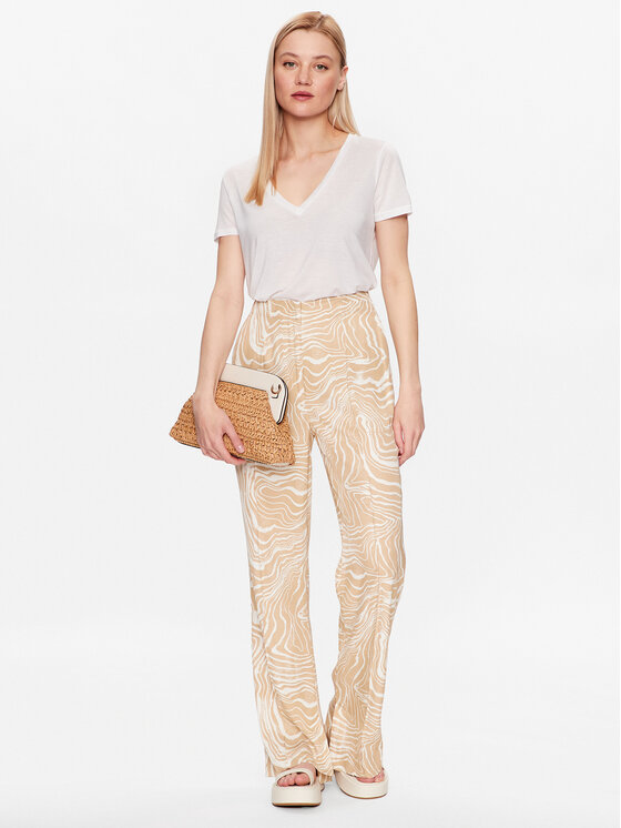 United Colors Of Benetton United Colors Of Benetton Marškinėliai 3NLHE4249 Balta Regular Fit