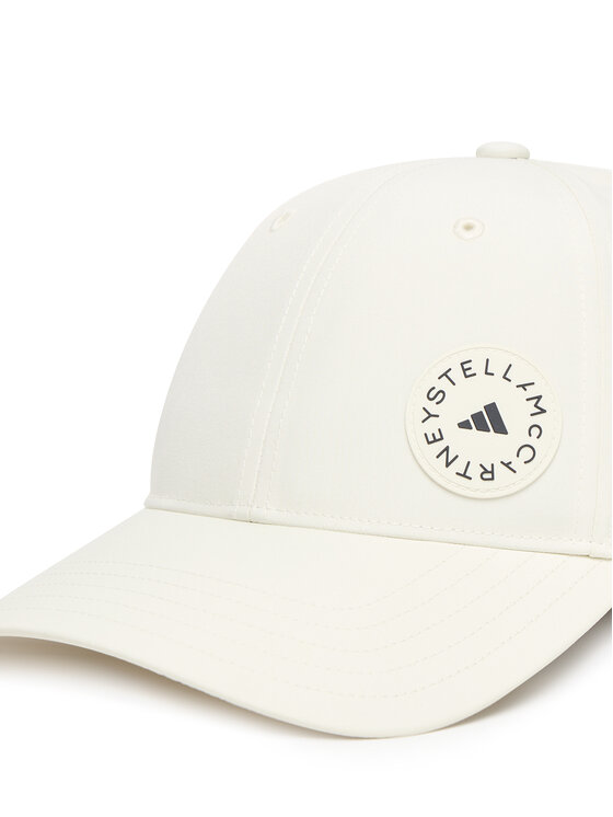 adidas by Stella McCartney adidas by Stella McCartney Czapka z daszkiem JZ5519 Beżowy