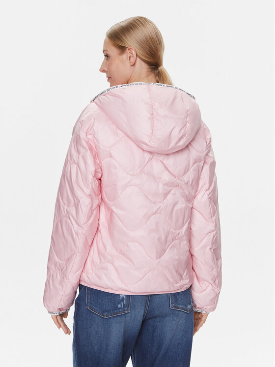 Tommy Jeans Tommy Jeans Übergangsjacke DW0DW17242 Rosa Regular Fit