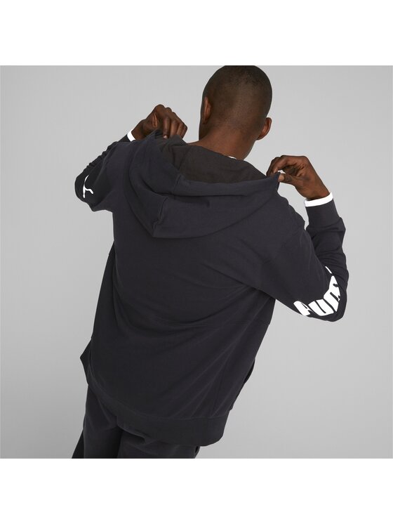 Puma Puma Bluza 673327 Czarny Regular Fit