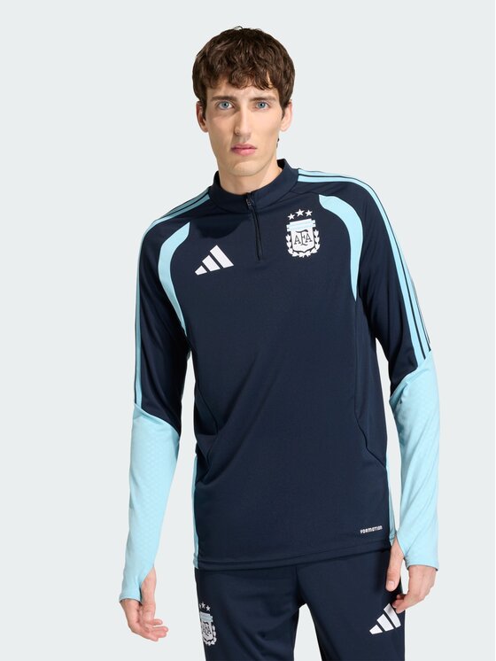 adidas adidas Koszulka techniczna 161420 Niebieski jasny Slim Fit