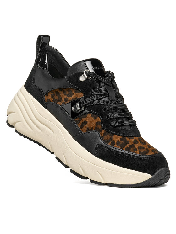 Geox Geox Sneakers D Diamanta D36UFE 0NX22 CM69B Negru