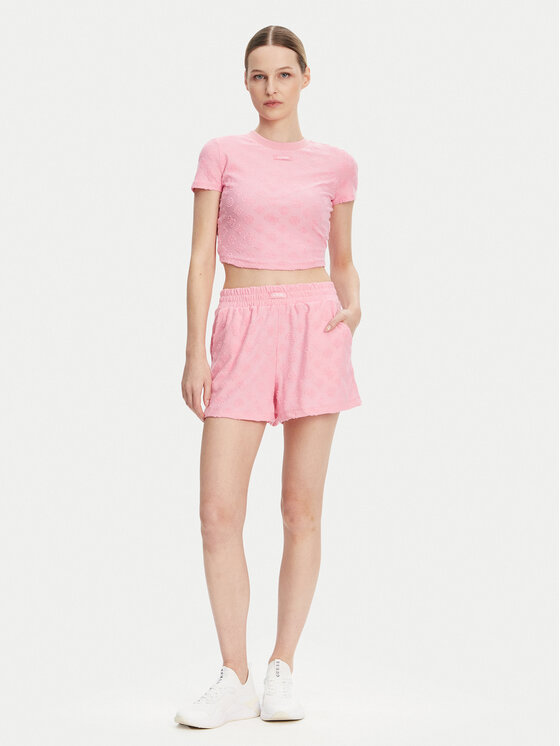 Guess Guess Sportshorts V5GD16 KCT02 Rosa Regular Fit