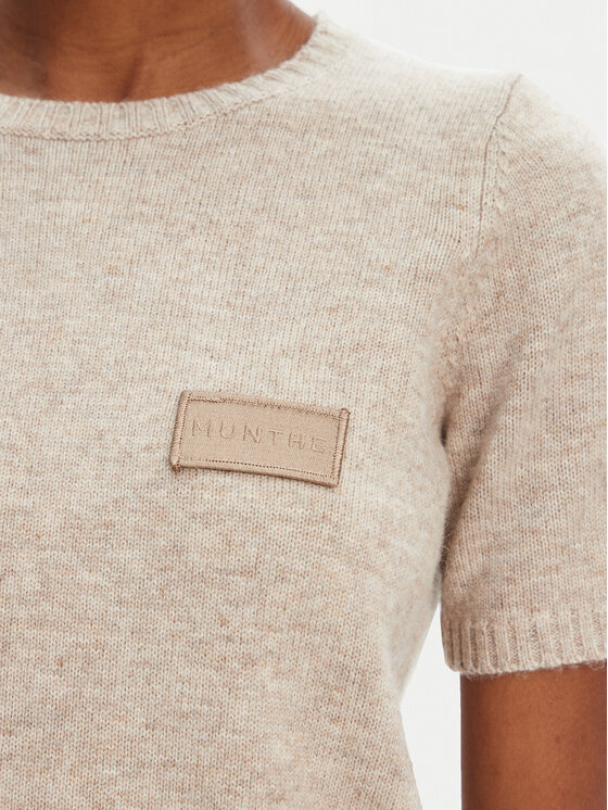 Munthe Munthe Pullover Pantas 252160425270 Beige Regular Fit