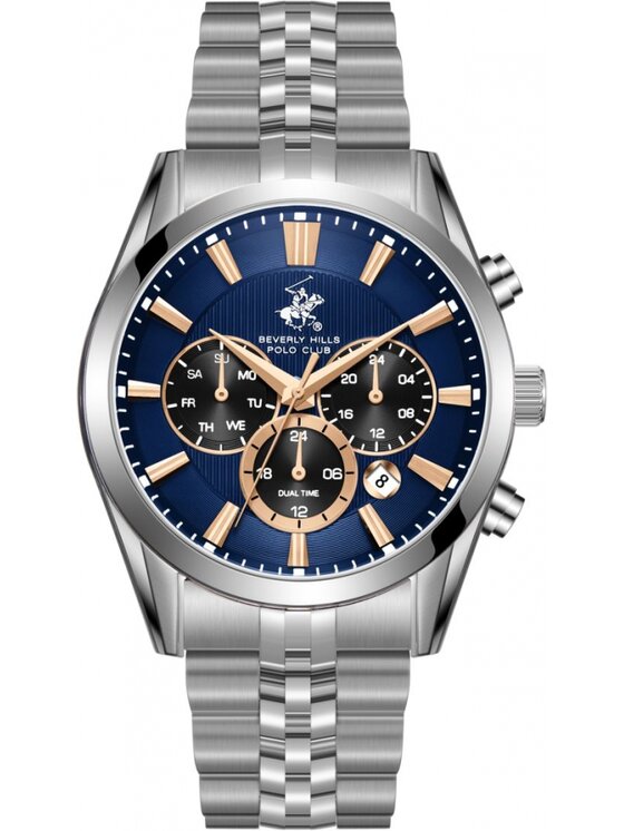 Beverly Hills Polo Club Beverly Hills Polo Club Zegarek BP3782X.391 Niebieski